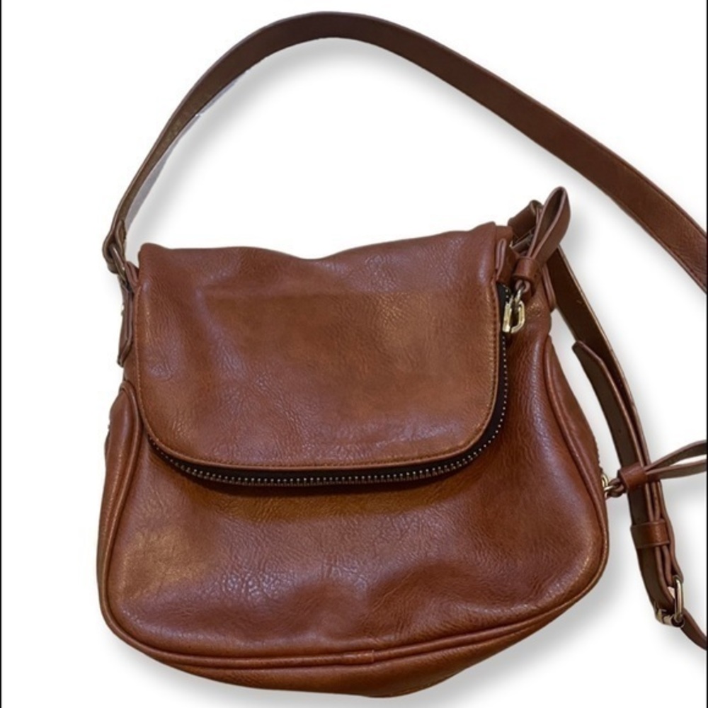 Boutique Cognac Leather Bag